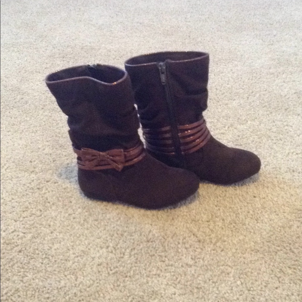 Brown Boots Toddler 9c